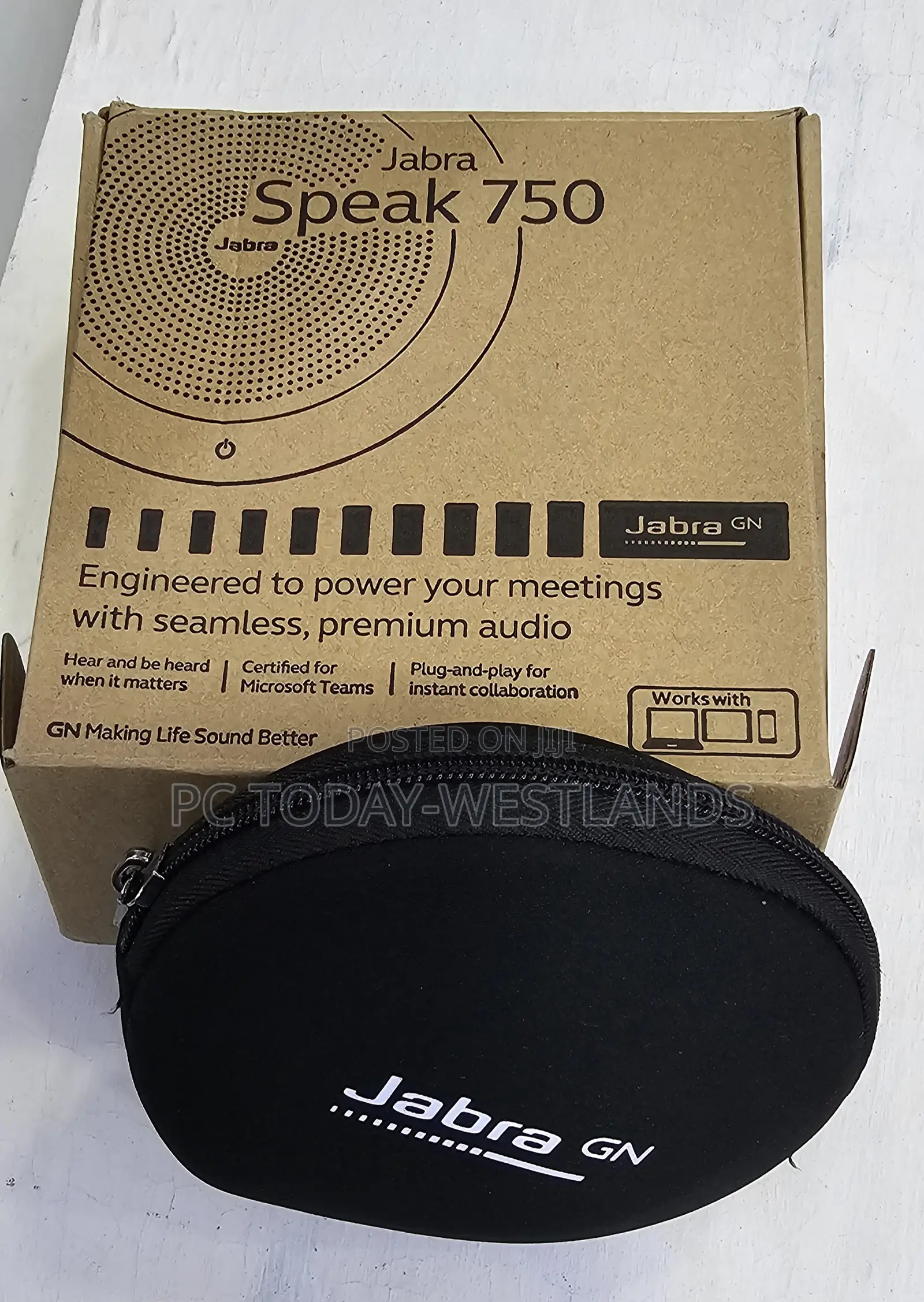 Jabra Speak 750 MS USB BT Speakerphone for Microsoft Teams