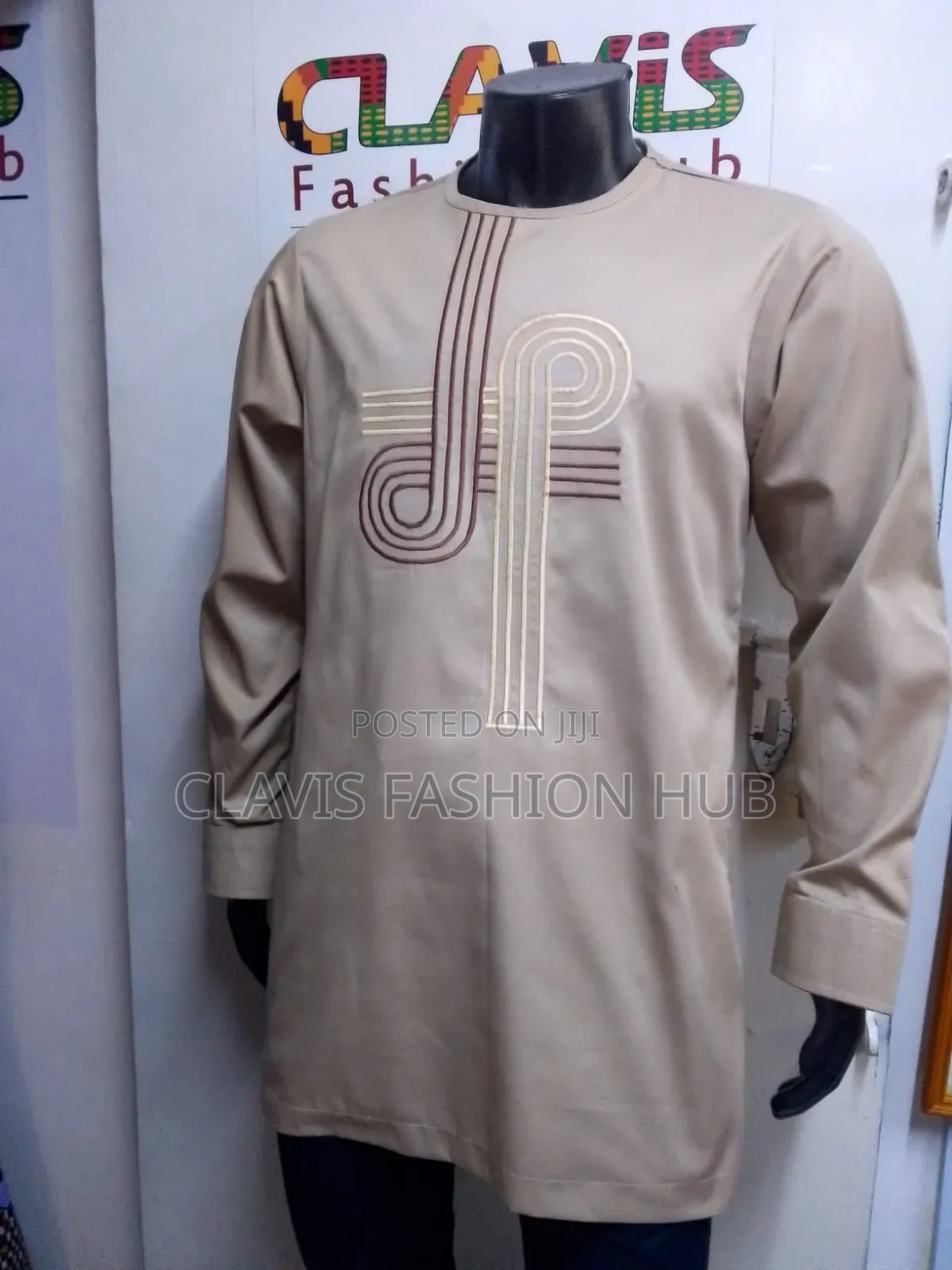 Mens Shirts With Embroidery Details