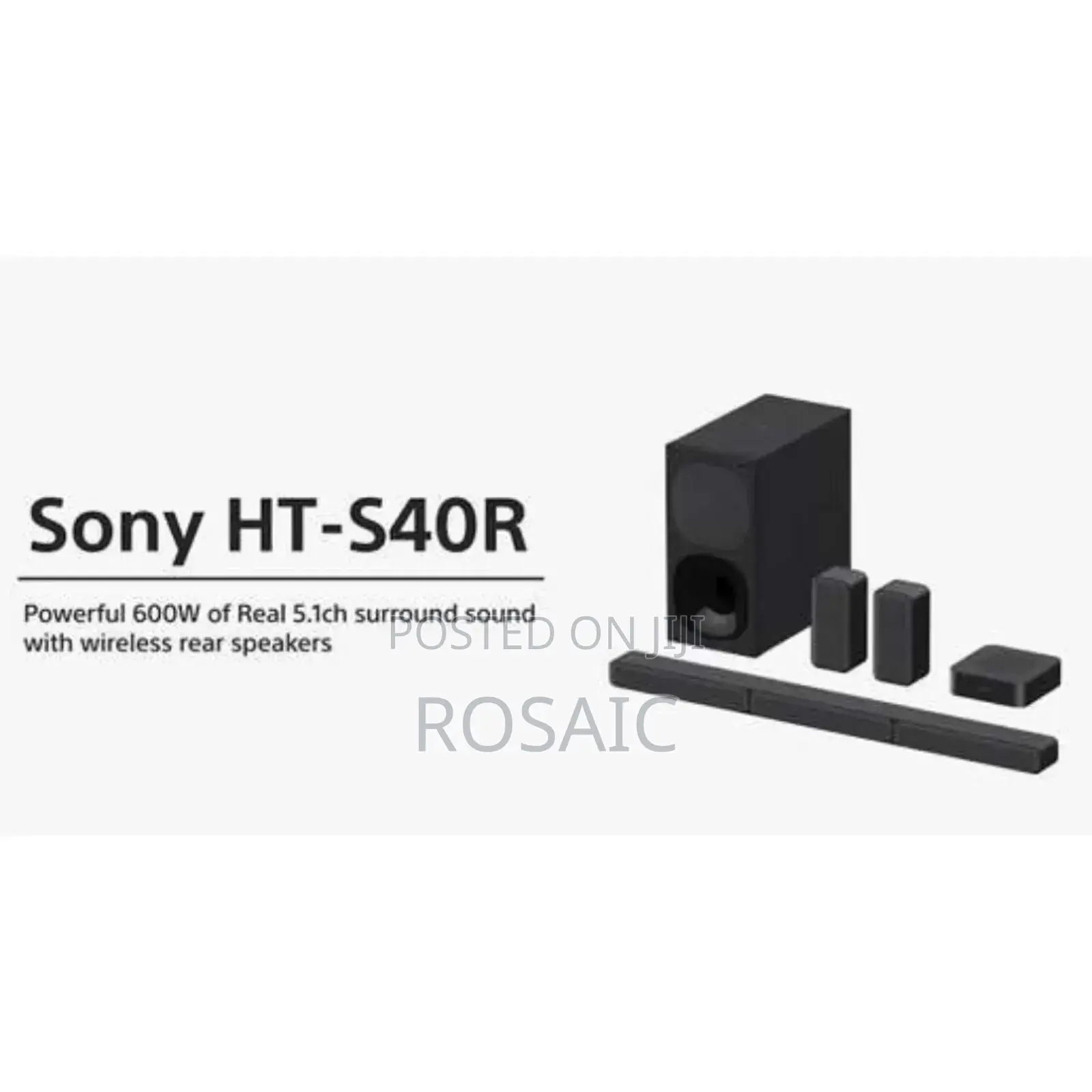 Sony Ht-S40r Soundbar , Soundbar