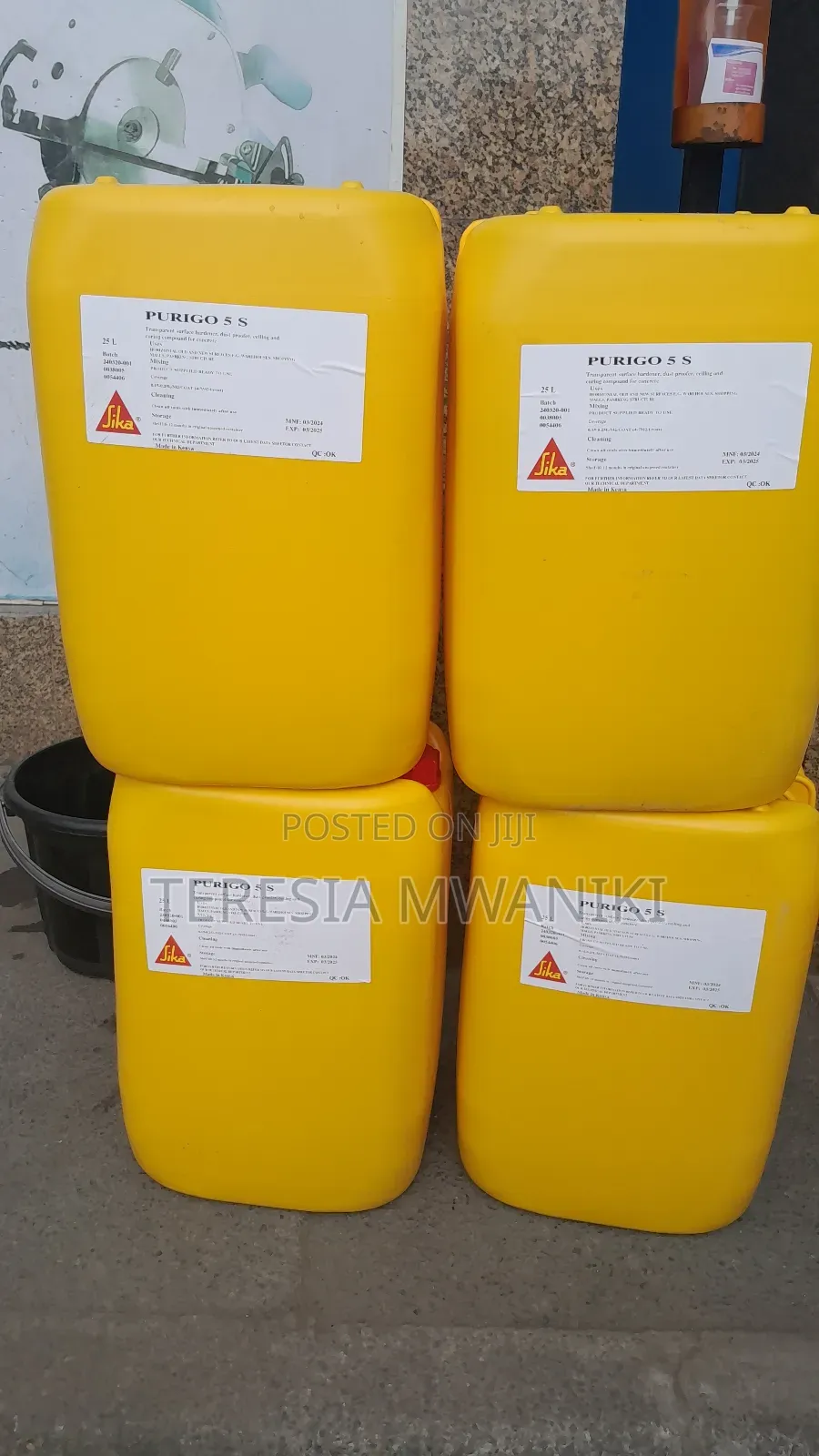 Purigo 5 S -Concrete Floor Dust Proofer and Hardener