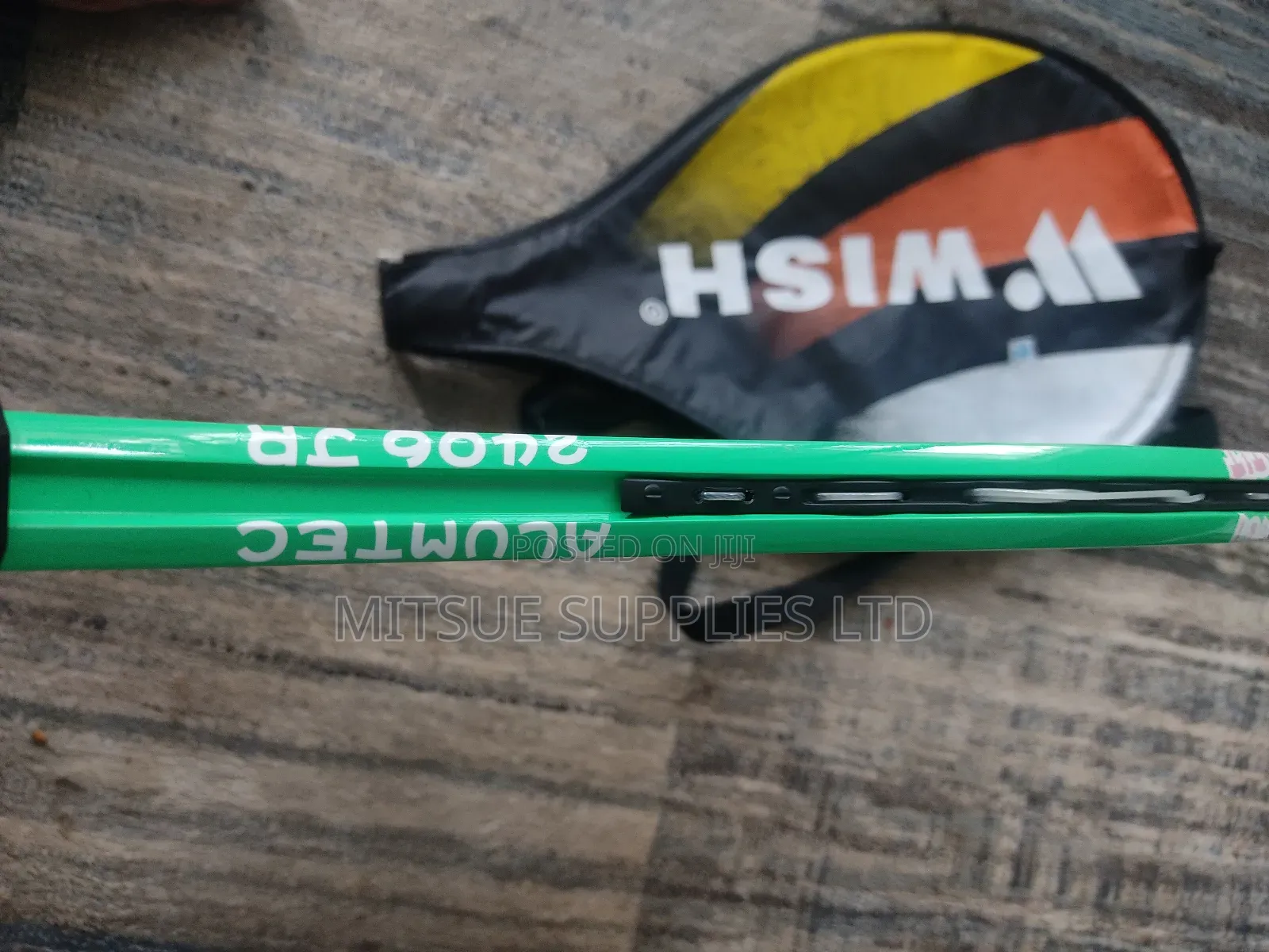 Wish Junior Tennis Racket 2406 Alumtec Size 23 Inch With Bag