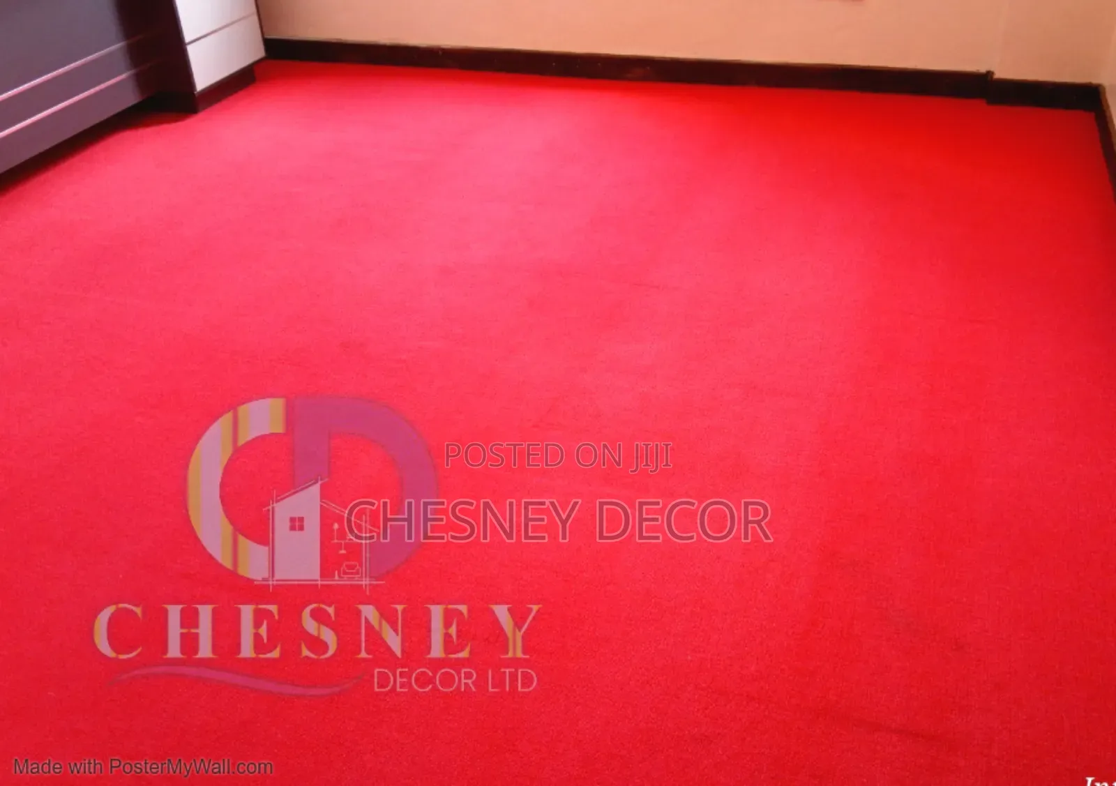 Delta Red Wall to Wall Carpets