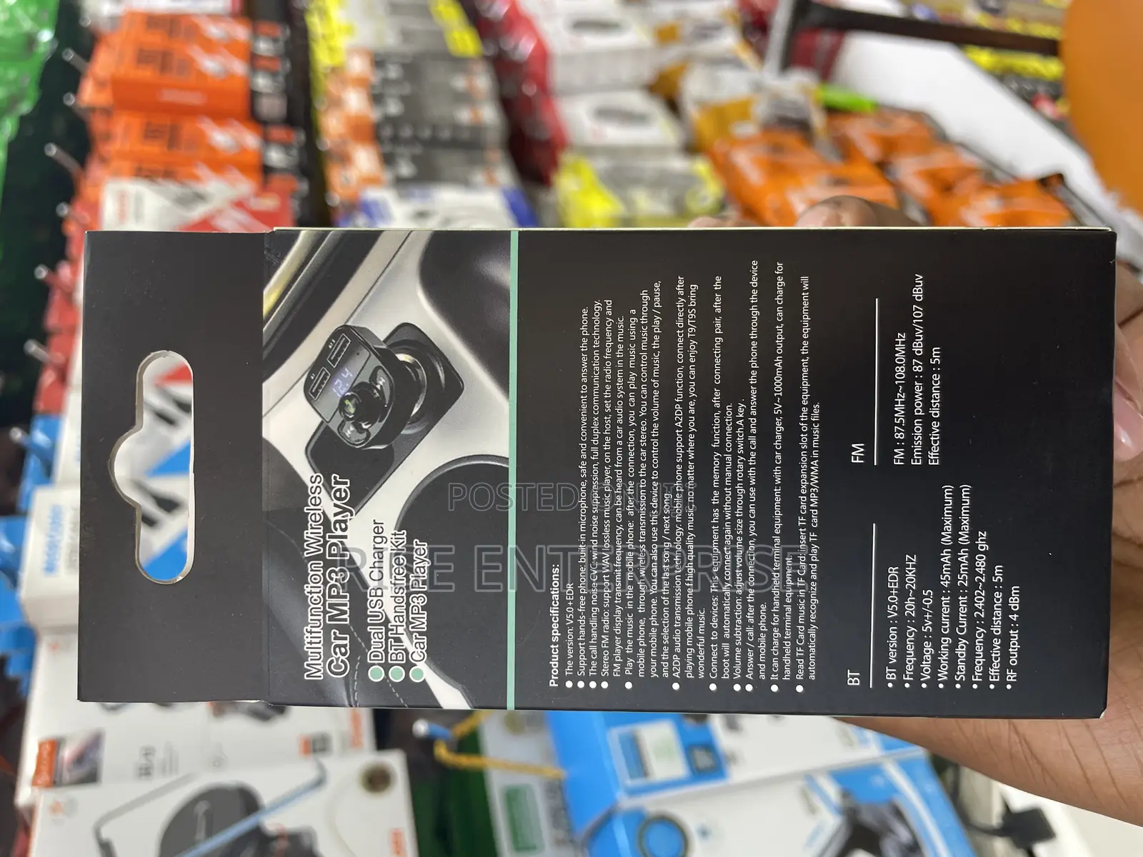 X8 Car Bluetooth Modulator