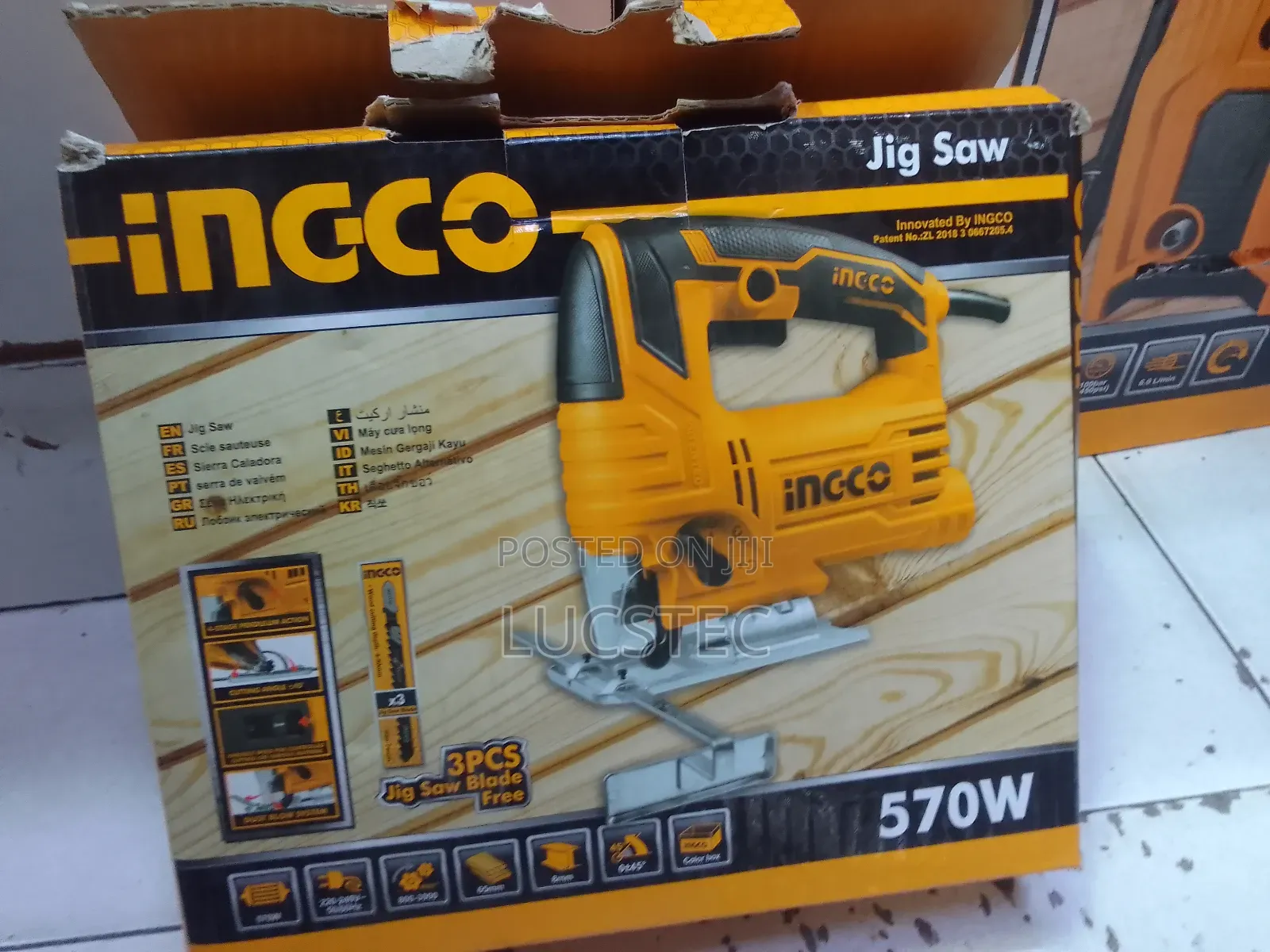 Ingco Js57028 Jig Saw 570W
