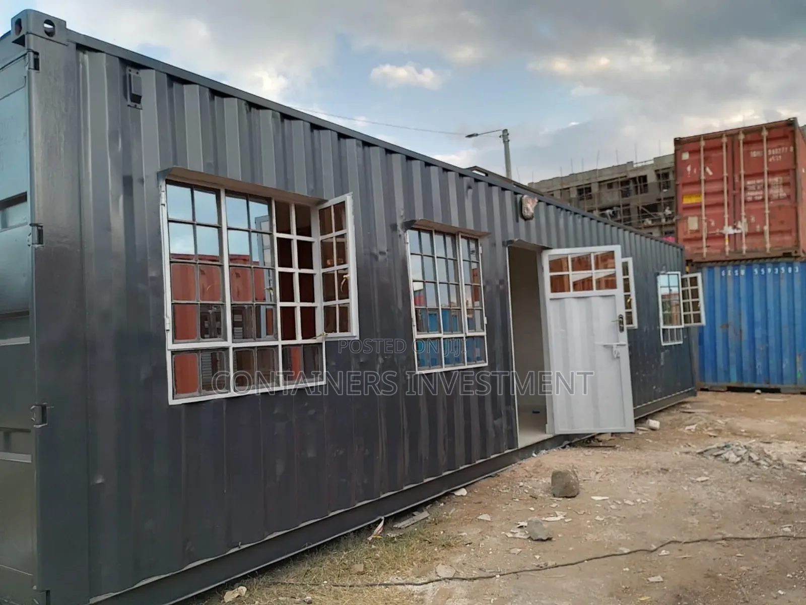 2 Bedroom Container House in a 40ft Container.