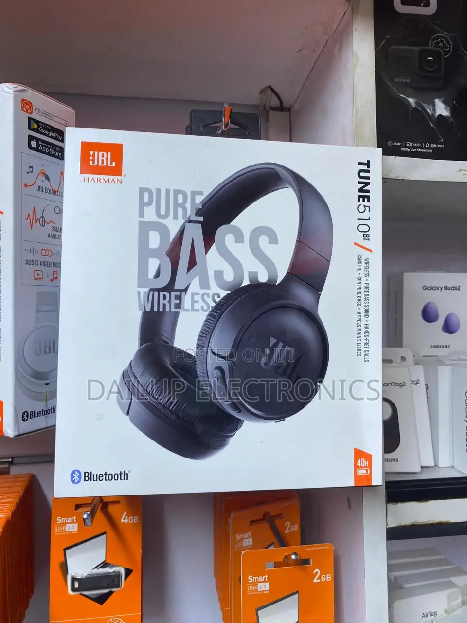 JBL Pure Bass Wireless Headphones