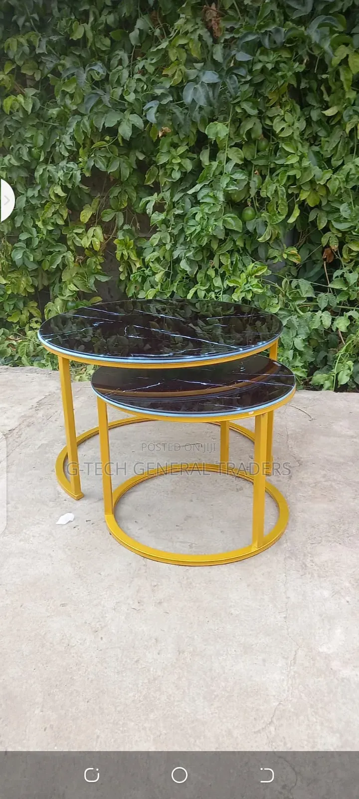 Marble Table!Glass Marble Effect Coffee Table