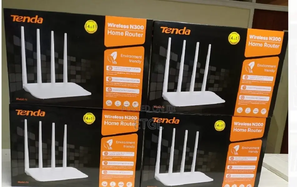 Tenda F6 Wireless N300 Easy Setup Router