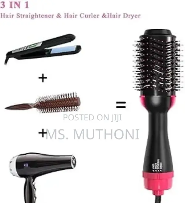 3 in 1 Multifunctional One Stop Hot Air Brush*