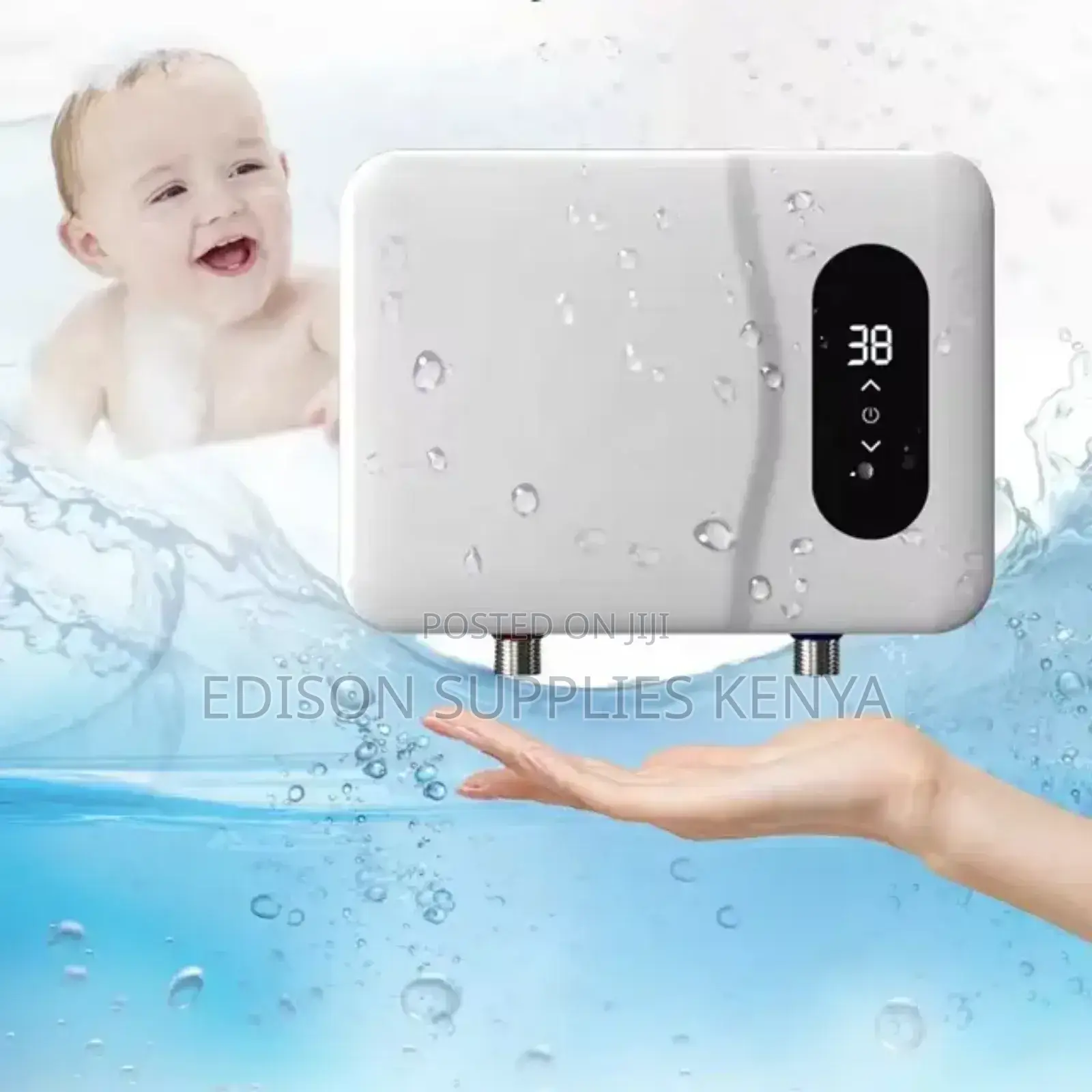 Digital Instant Water Heater for Bathtub Salon Undersink