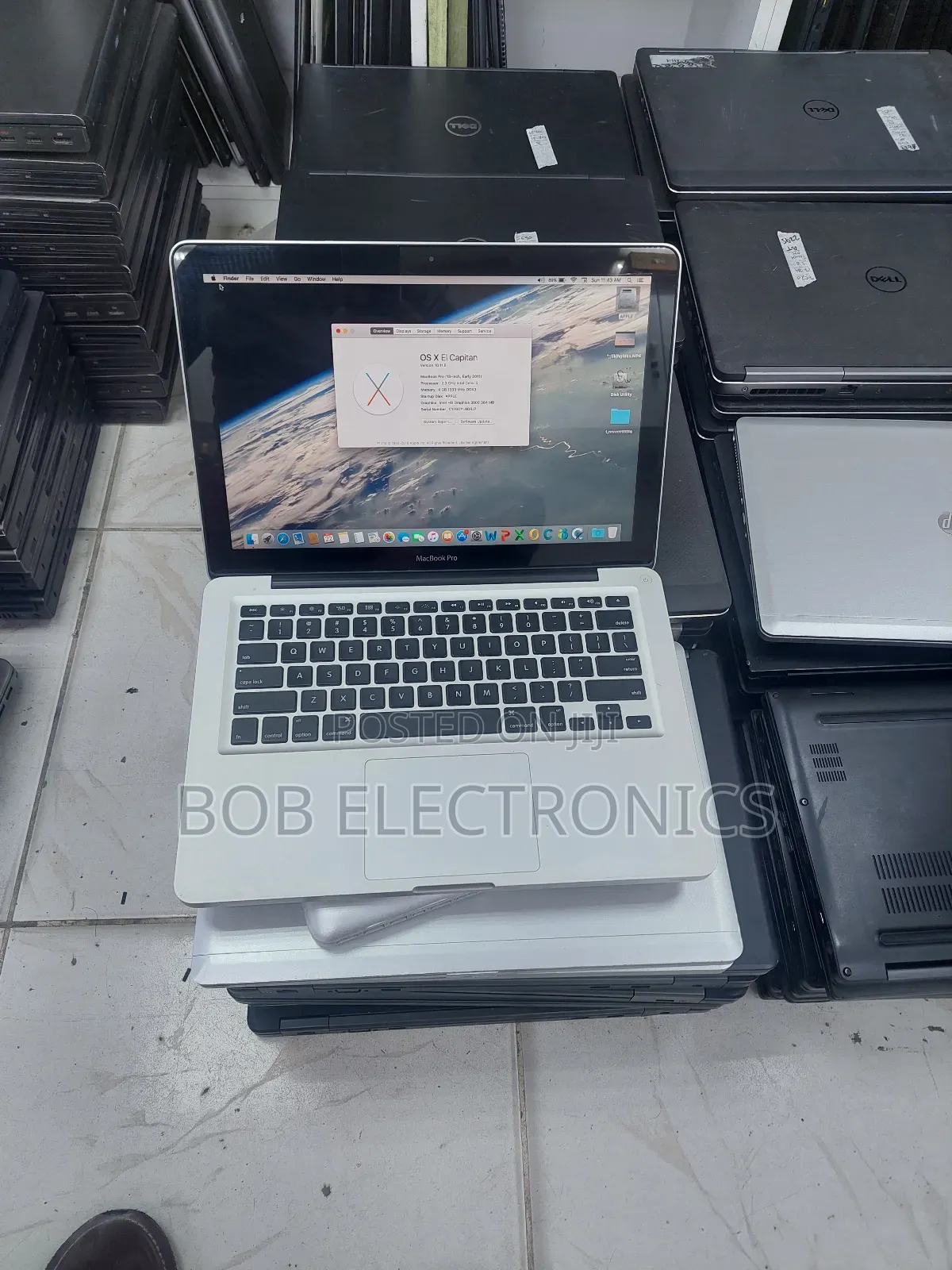Laptop Apple MacBook 2011 4GB Intel Core I5 HDD+SSD 500GB