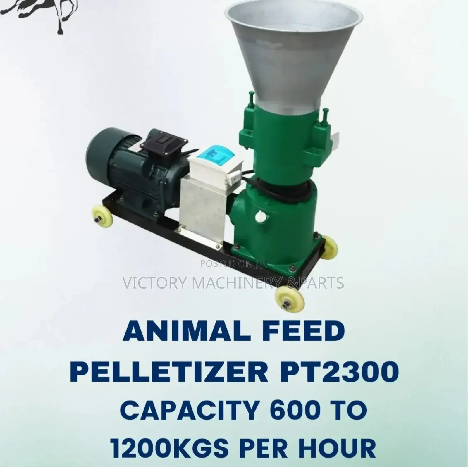 Animal Feed Pelletizer Pt 2300 Capacity600- Per Hour