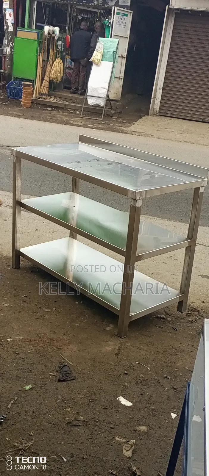 Two Under Shelves Working Tables