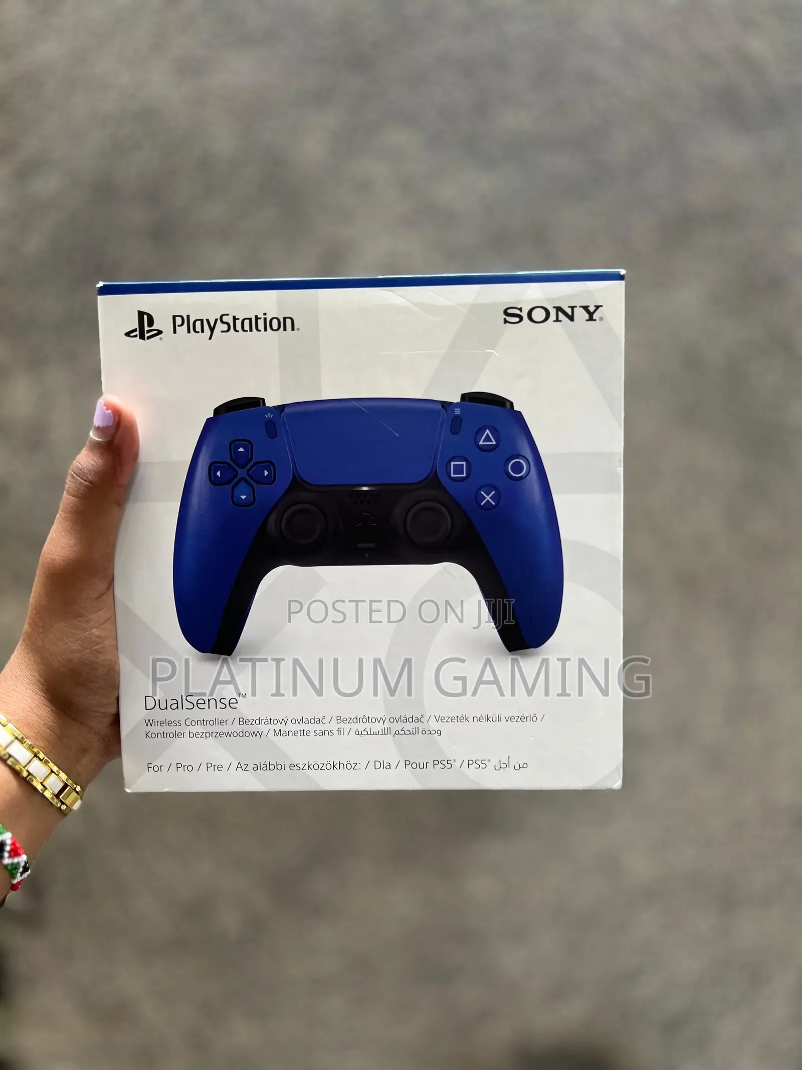 Cobalt Blue Ps5 Controller