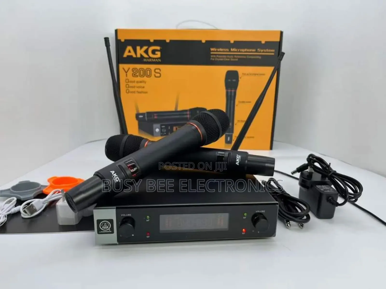 Hd Pickup Akg Wireless Rechargeable Microphone
