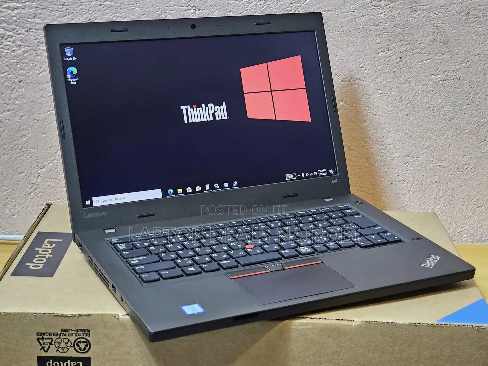 Laptop Lenovo ThinkPad L470 8GB Intel Core I5 SSD 256GB