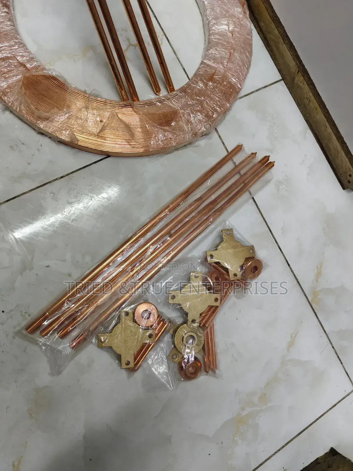 Lightning Arrestors 2ft Copper