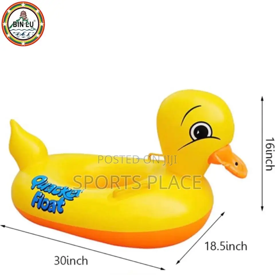 Kids Inflatable Duck Floater- Pool Seat for Toddlers