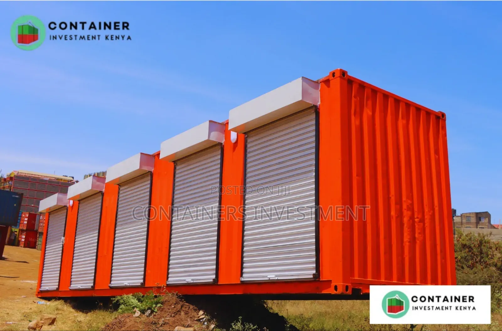 40ft Container Stall Readily Available - Call for Order