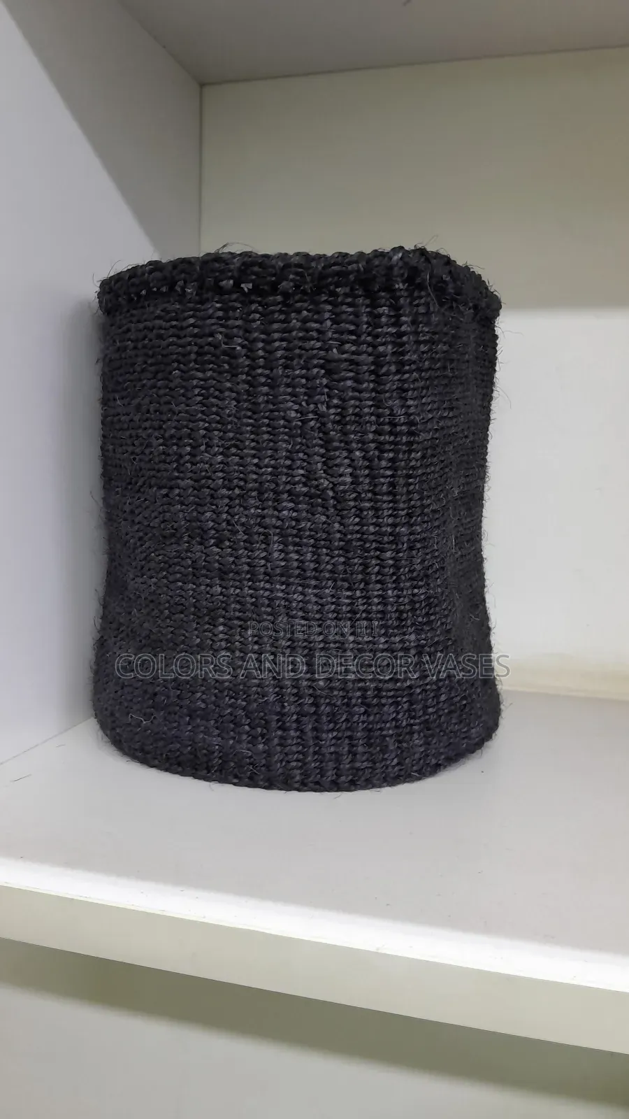 Plain Black Baskets