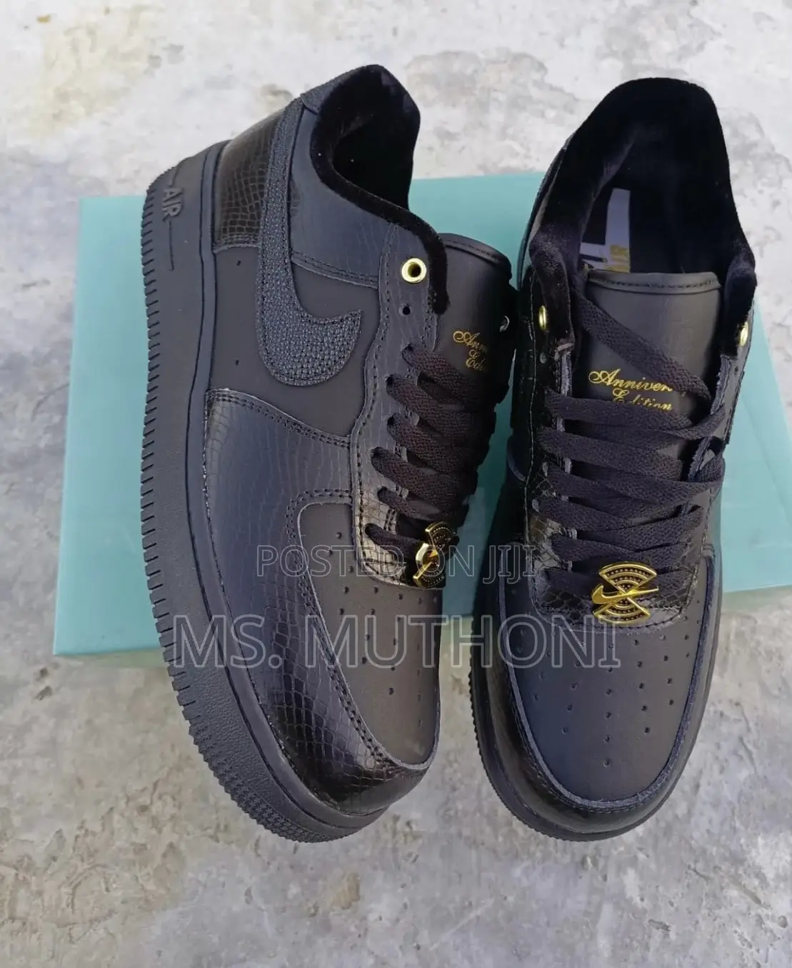 Air Force 1 Low 40th Anniversary Black Gold