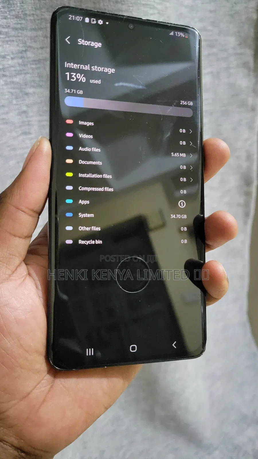 Samsung Galaxy S21 Ultra 5G 256 GB Black
