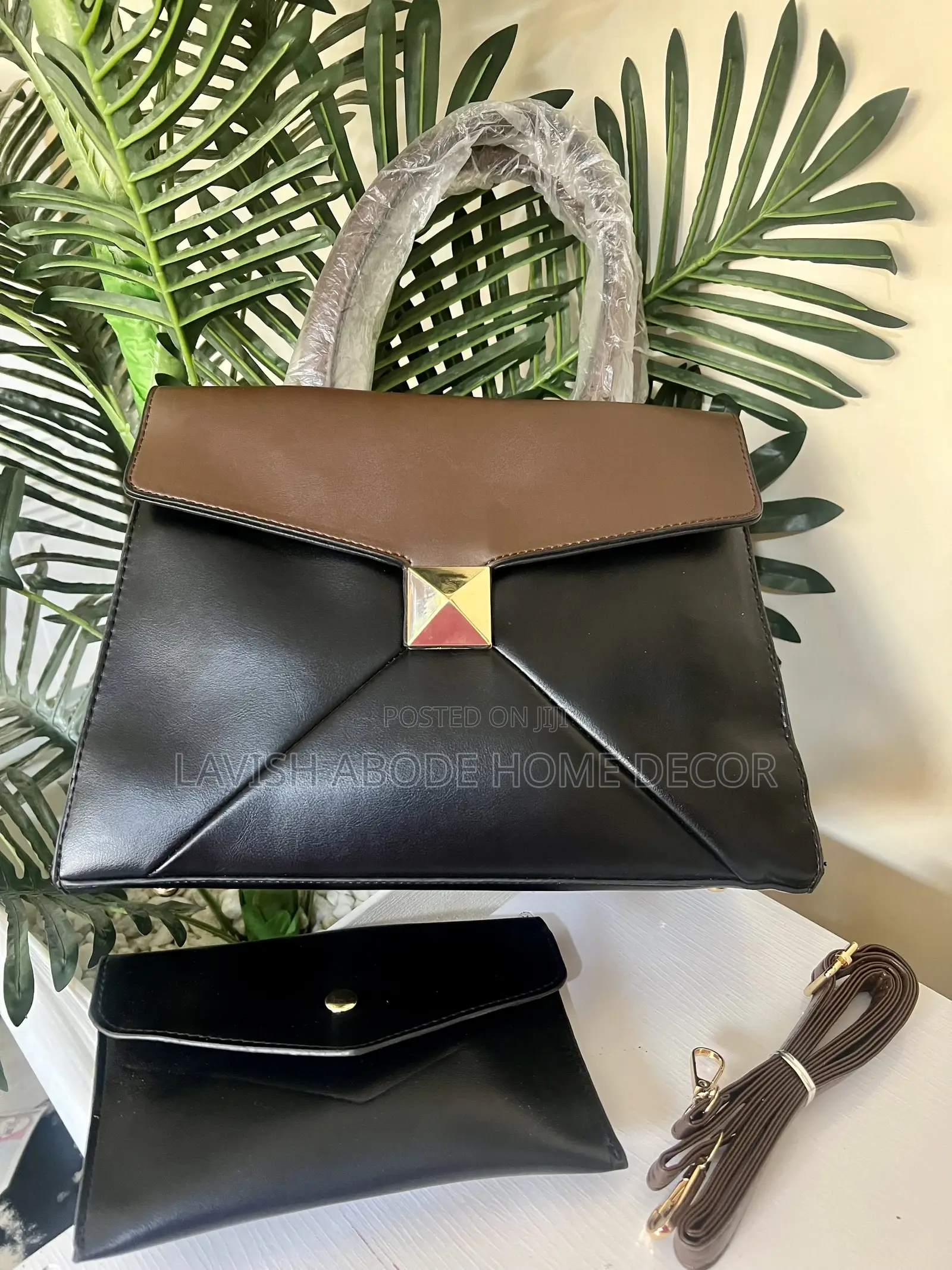 Black and Chocolate Handbag