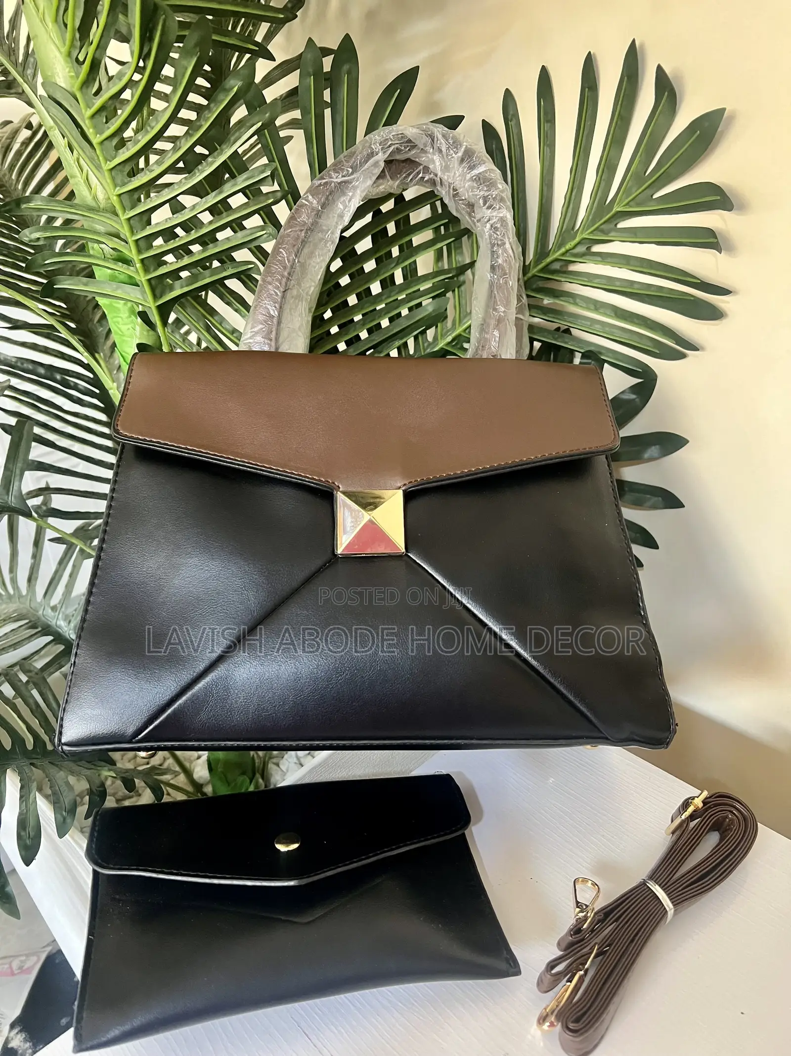Black and Chocolate Handbag