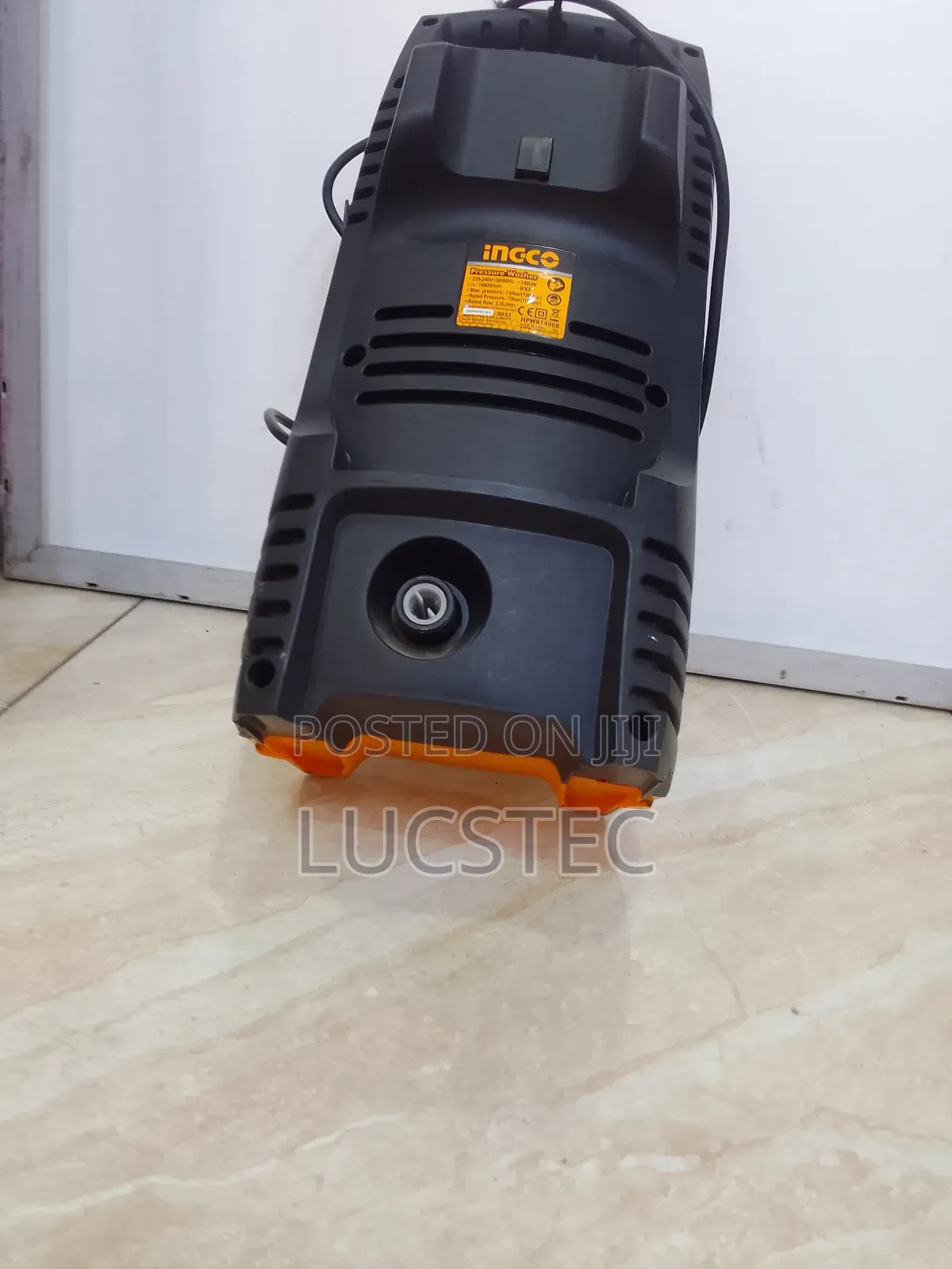 Ingco Hpwr14008 Pressure Washer 1400W