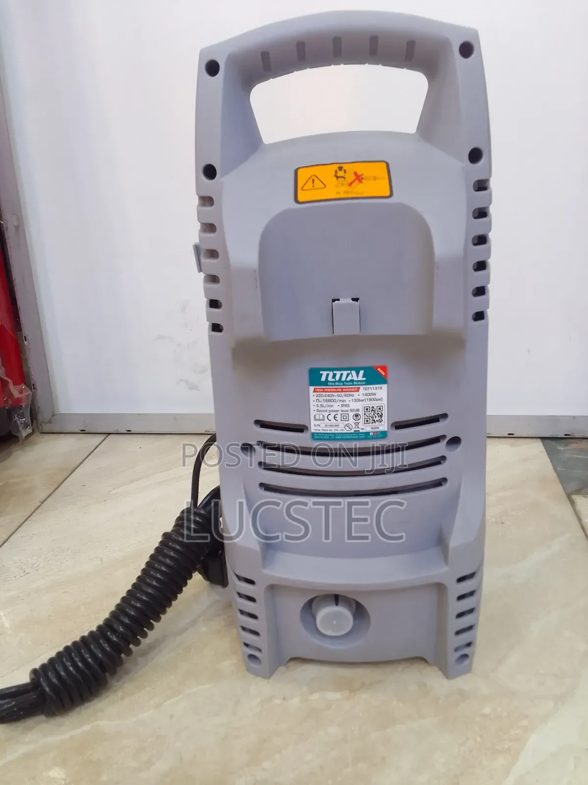 Total TGT11316 High Pressure Washer 1400W