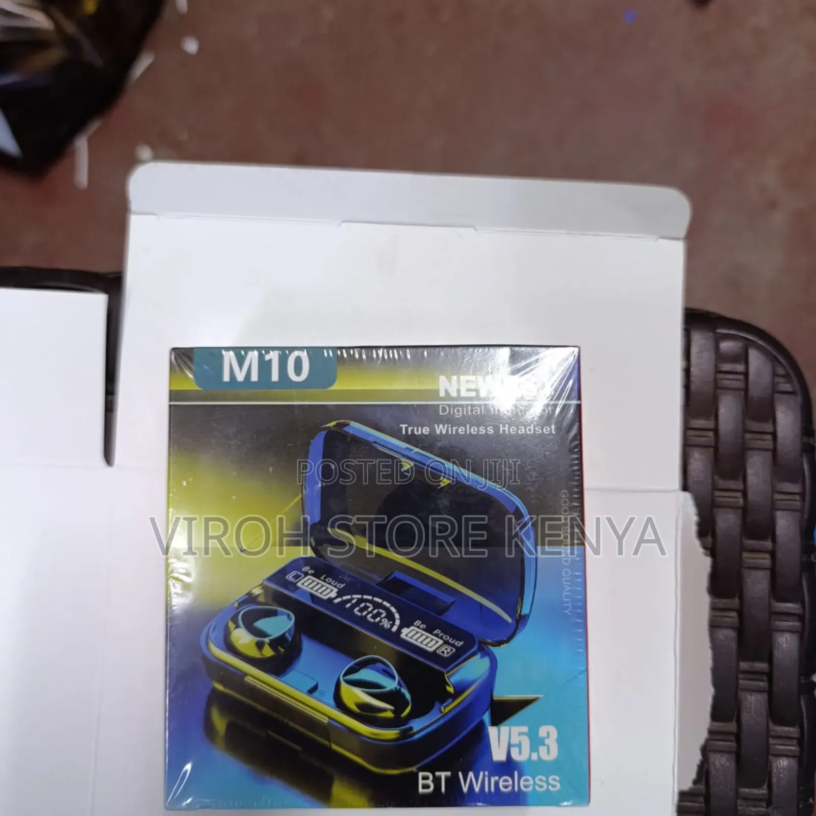 M10 Earbuds With Digital Display Airpods