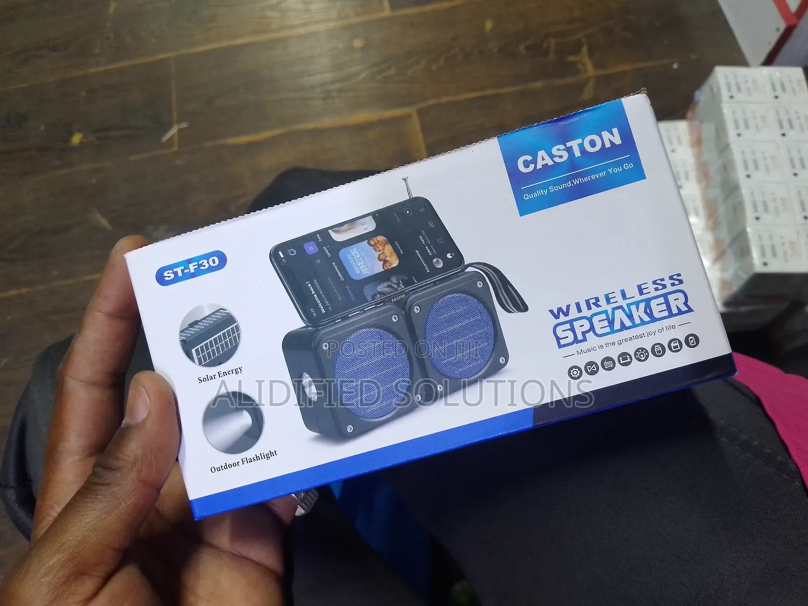 Wireless Speaker St-F30 Caston< Solar Radio
