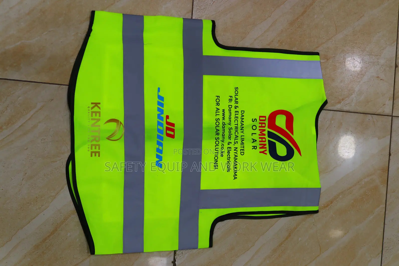 Executive Reflector Vest Printing(No Cut)