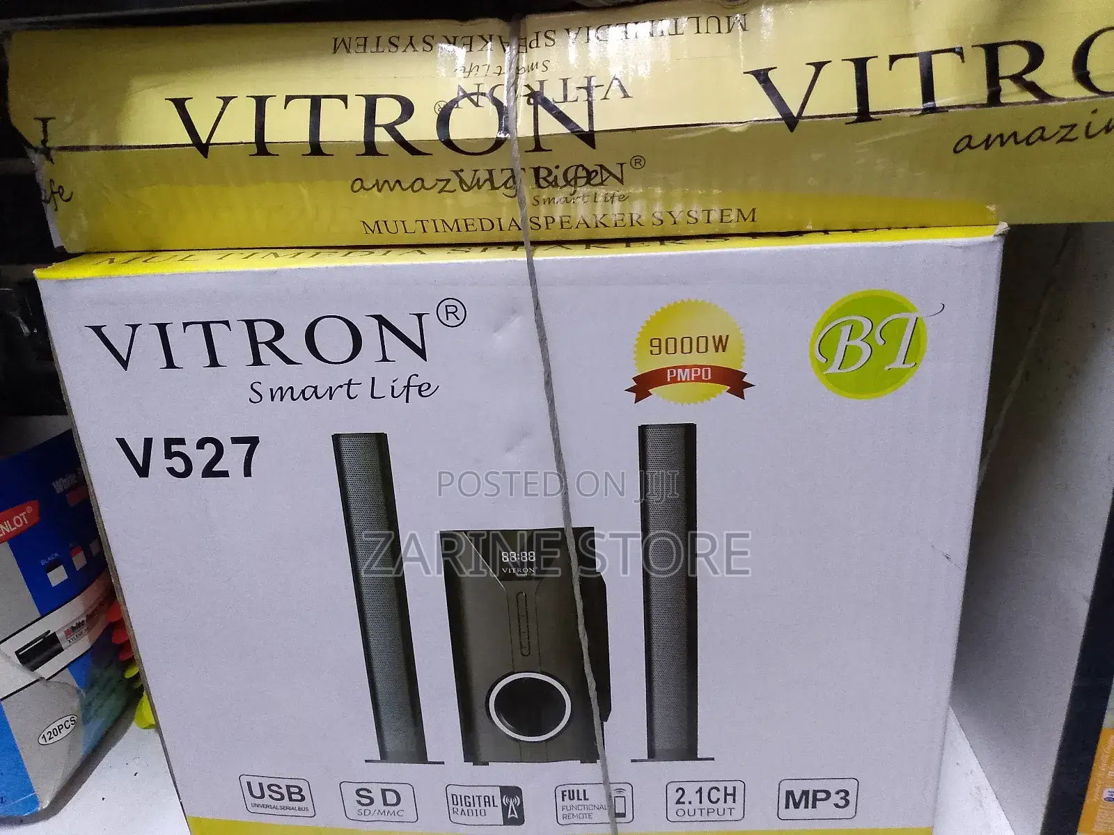 Vitron V527 Multimedia Speaker 9000w Woofer 2.1 Inch