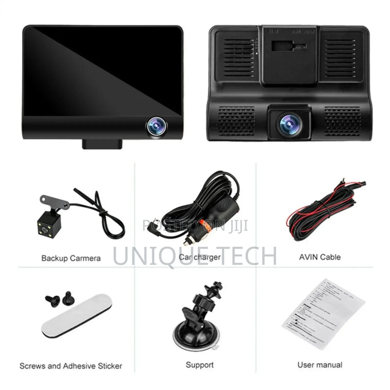 Multi-Function Car Camera: Record, GPS, and Security
