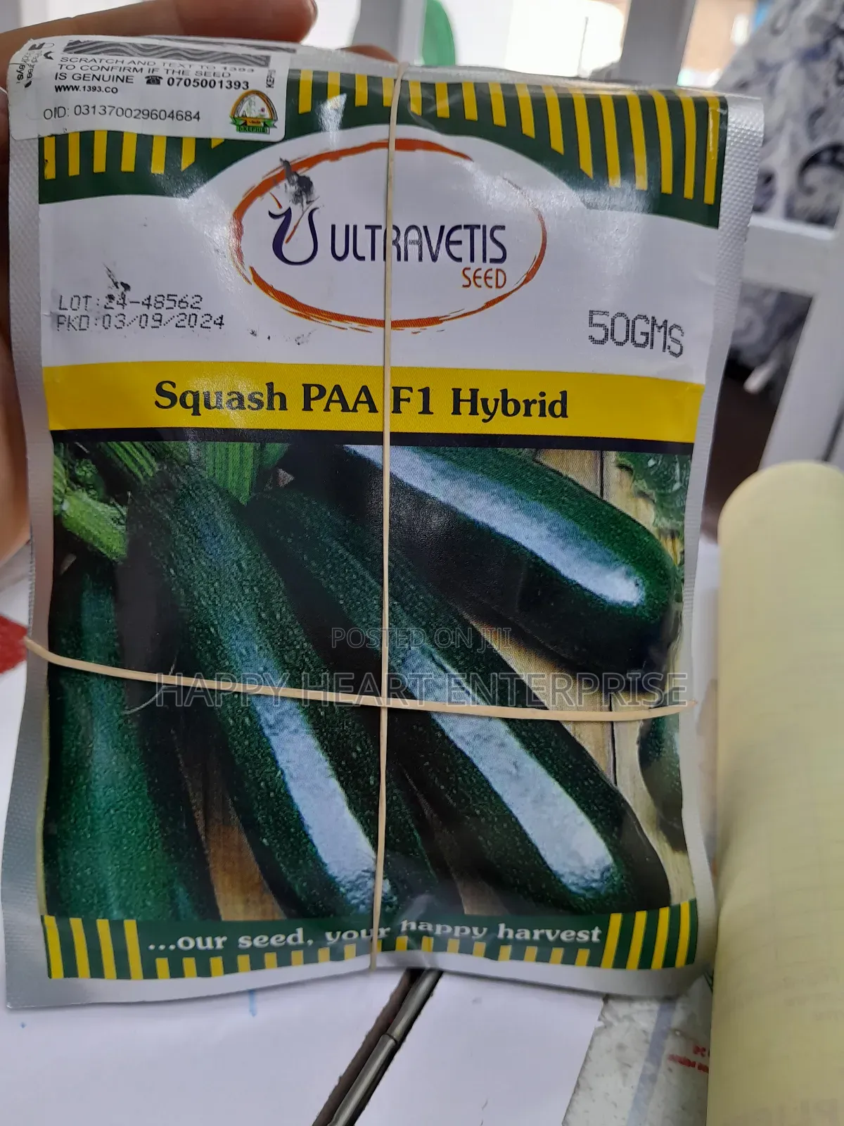 Squash Paa F1 Hybrid 50gms