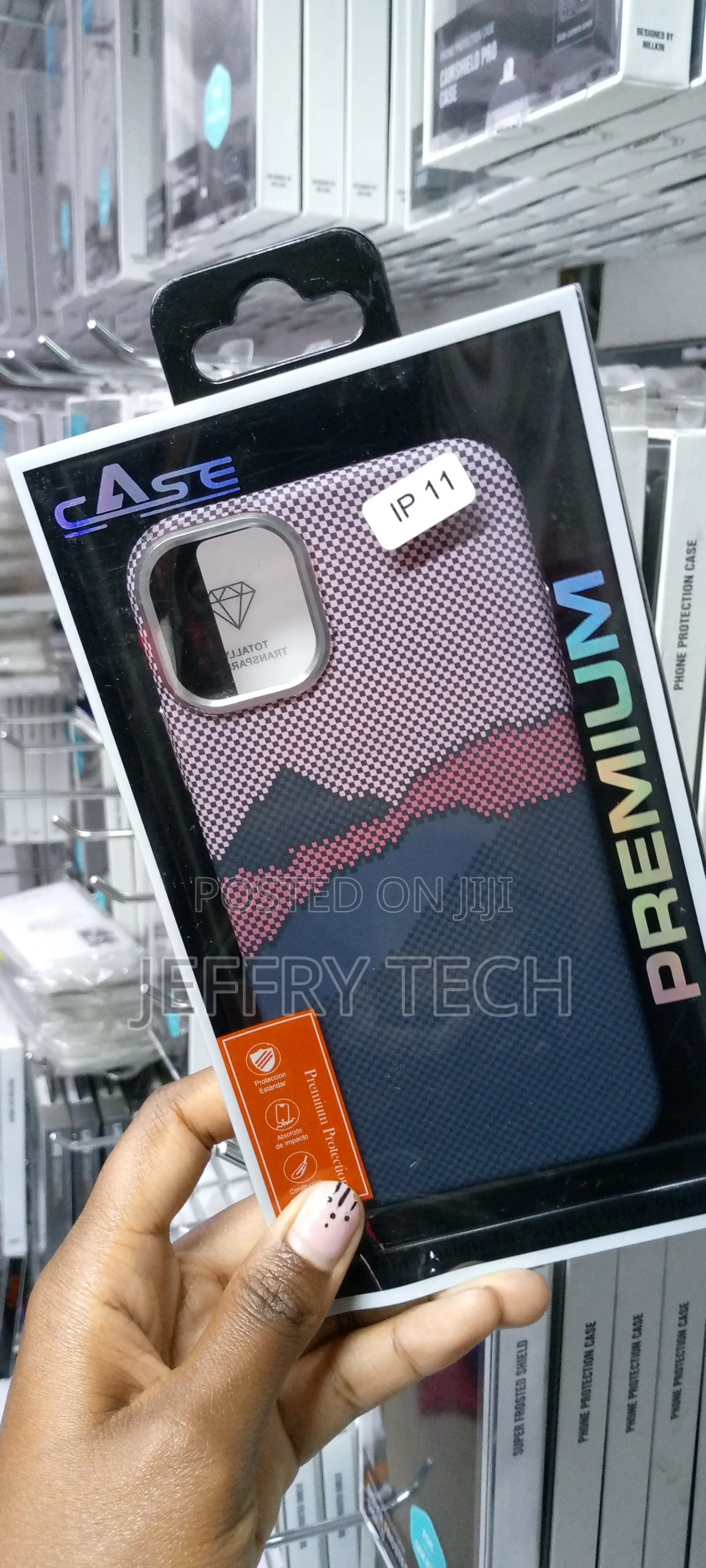 Carbon Fibre Textureframeless Magsafe Case iPhone 11