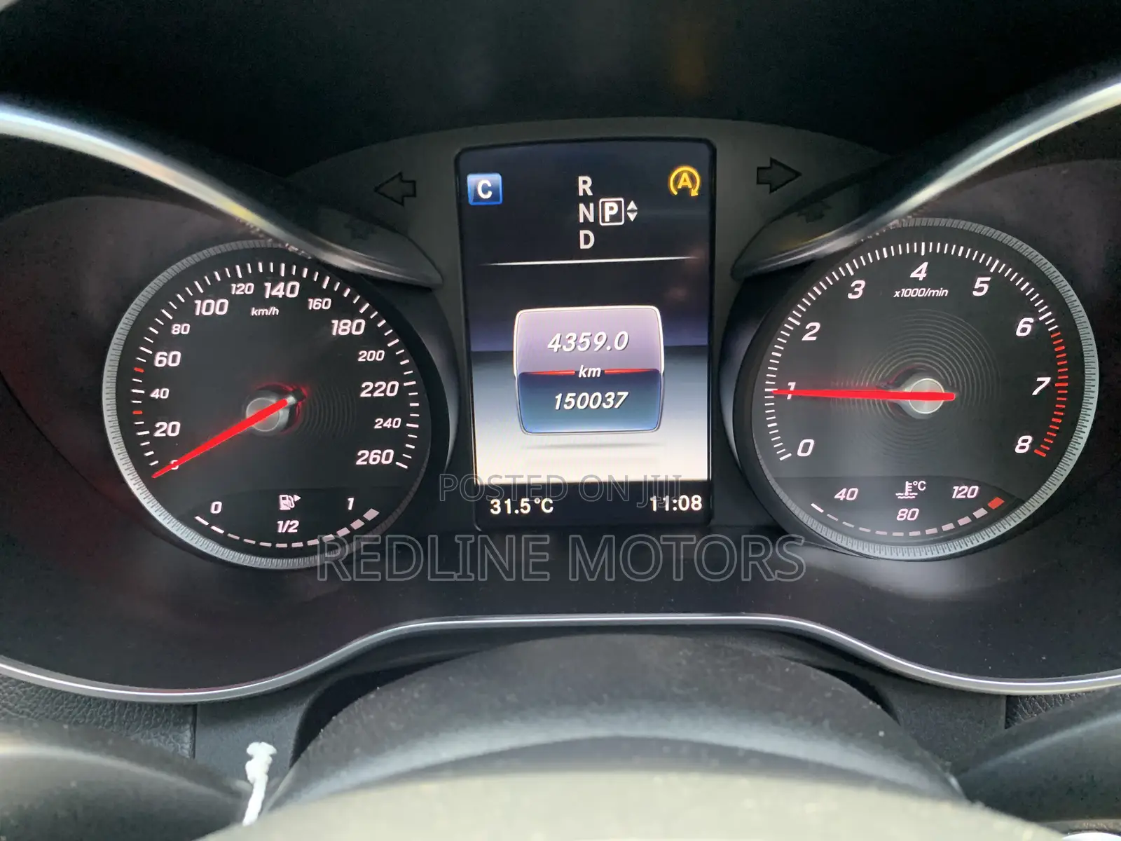 Mercedes-Benz C200 2016 Black