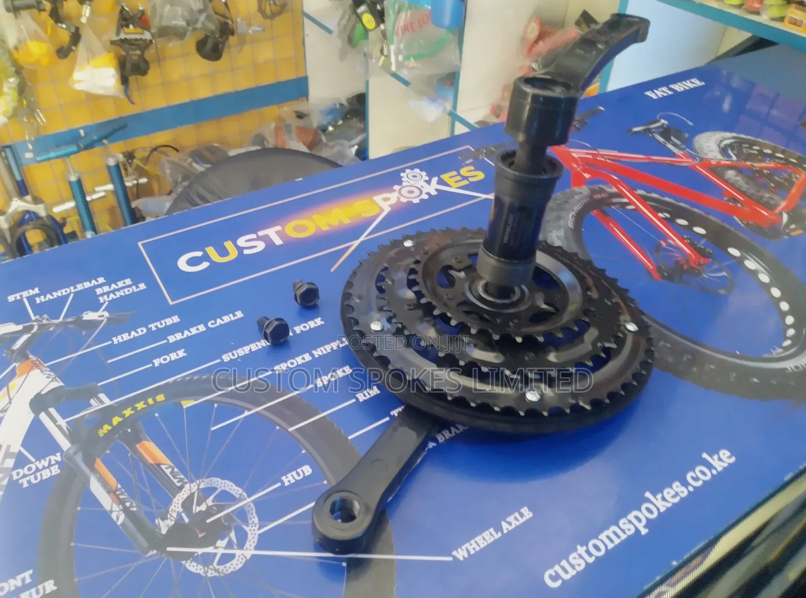 New Mountain Crankset Plus Sealed Bottom Bracket