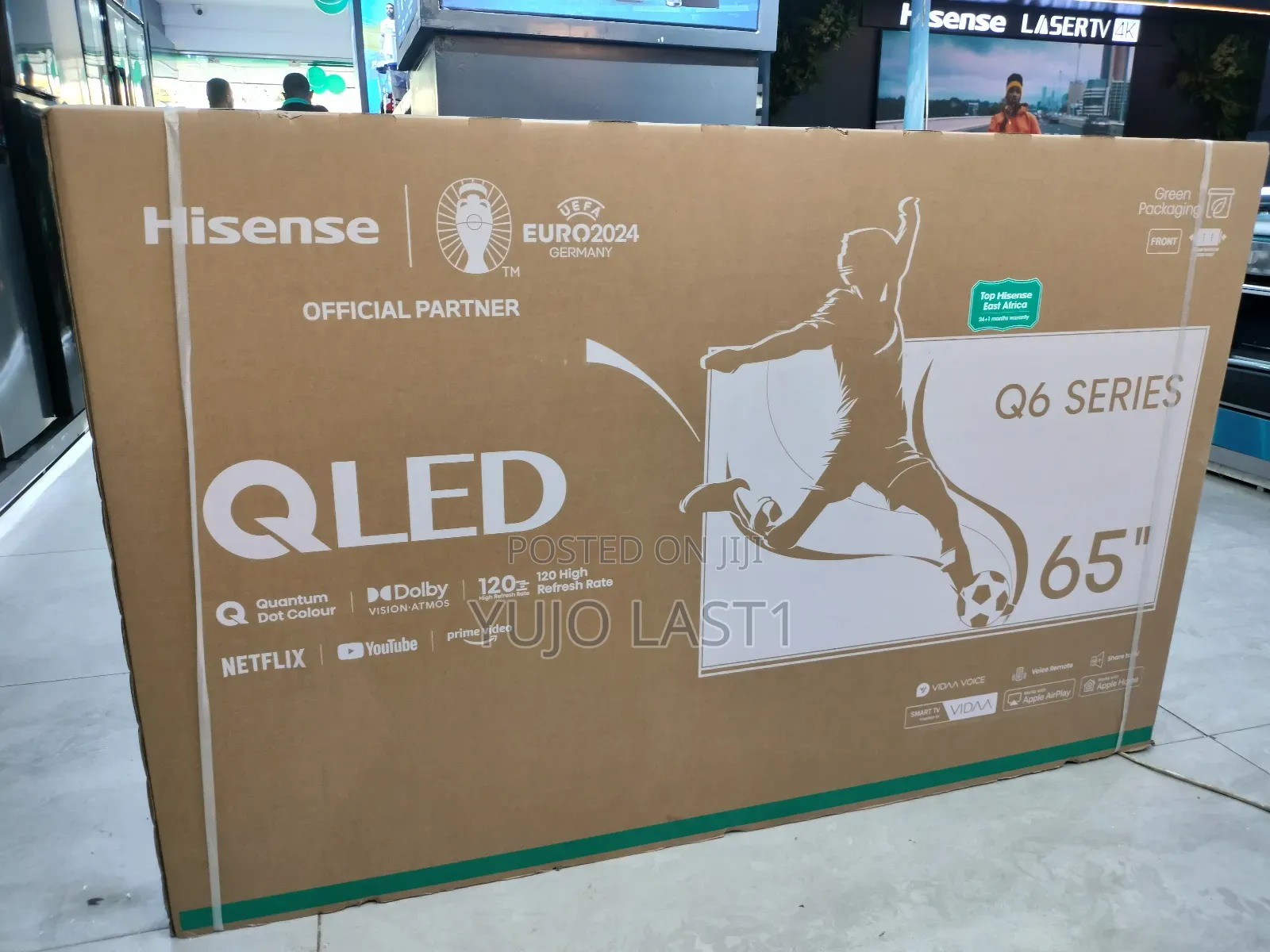 Hisense 65′′ Q6n Qled Tv (Q6 Series) – 65q6n