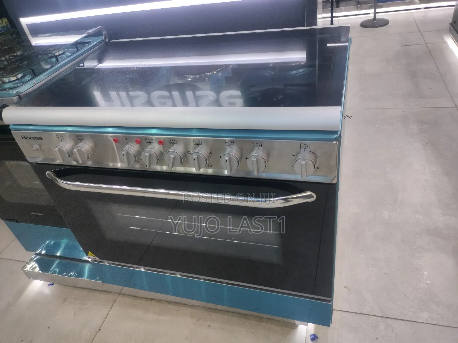 Hisense 4 Gas(1wok) +2 Electric Plate Hf942gees Cooker