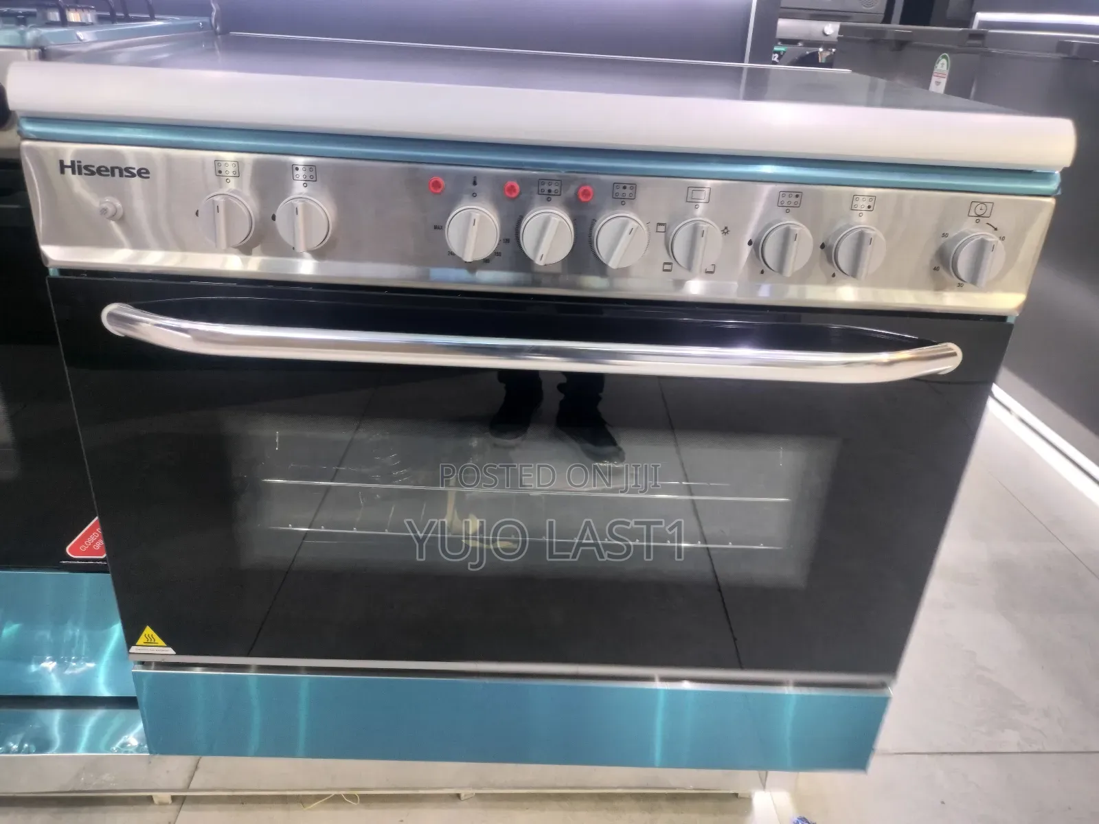 Hisense 4 Gas(1wok) +2 Electric Plate Hf942gees Cooker