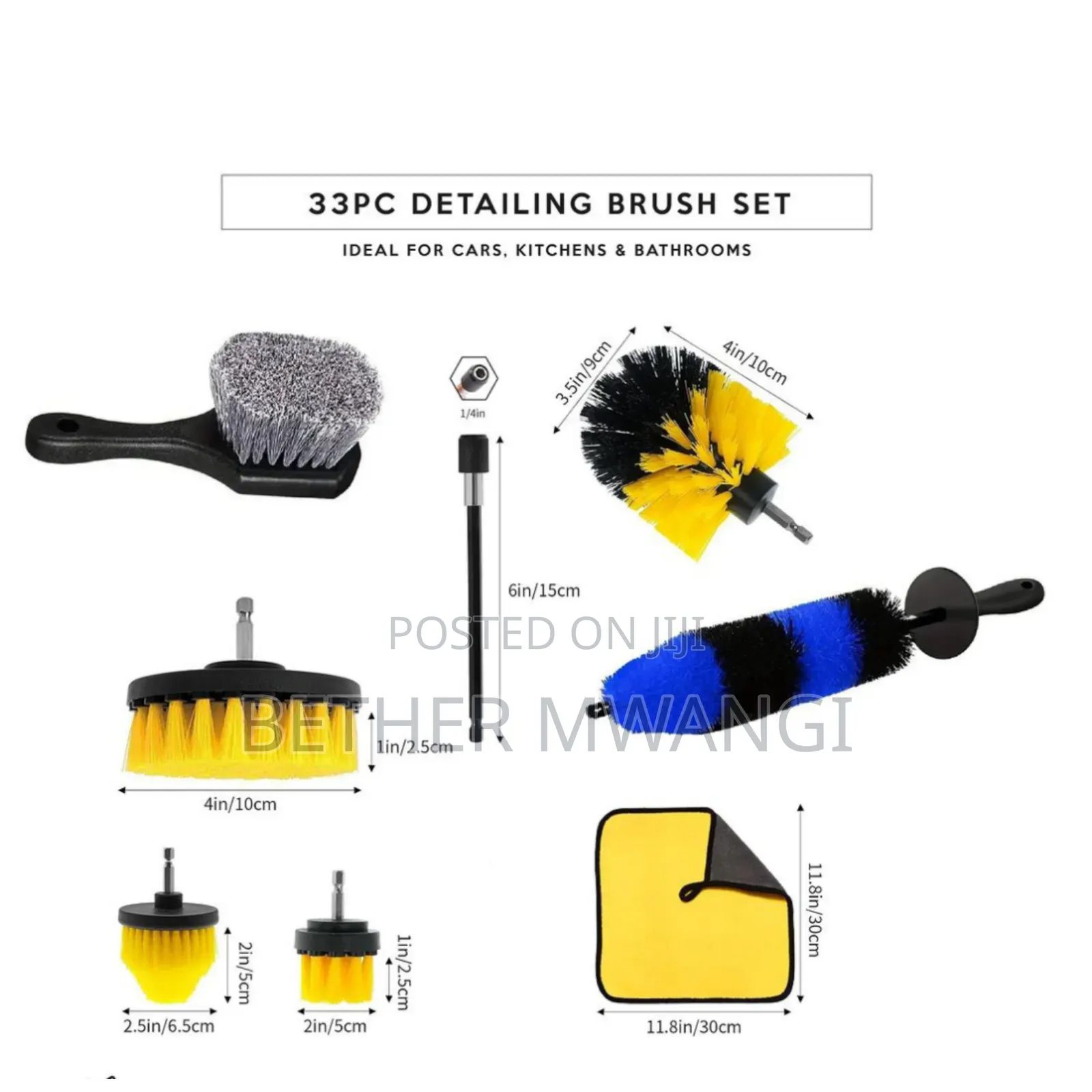 33 PC- Detailing Brush Set in Kenya