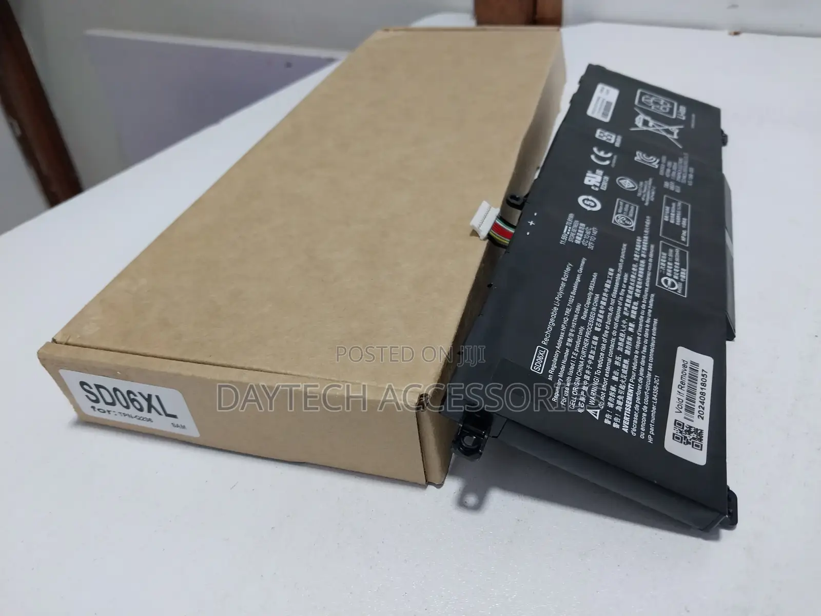 New Genuine Sd06xl Battery for Hp Omen 15-Ek L84356-2c1 L843