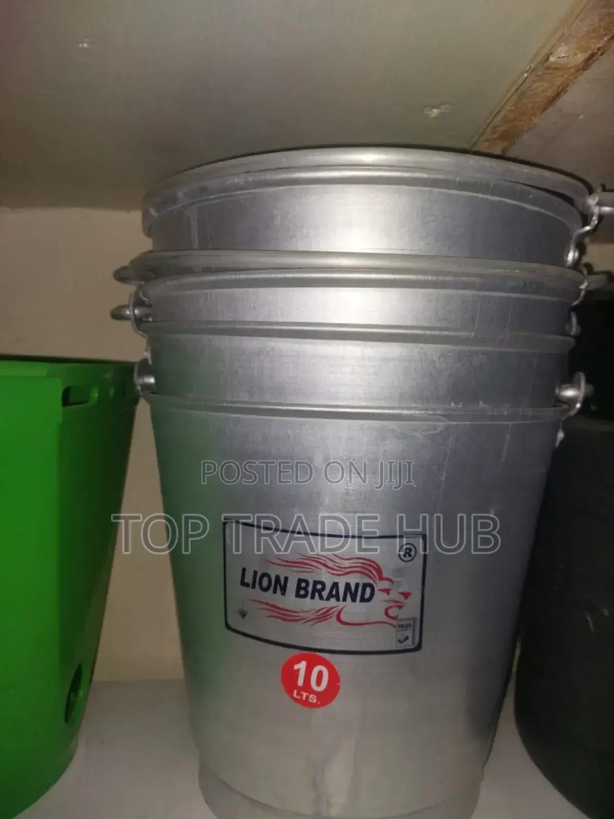 Lion Brand Aluminium Milk Bucket 10L