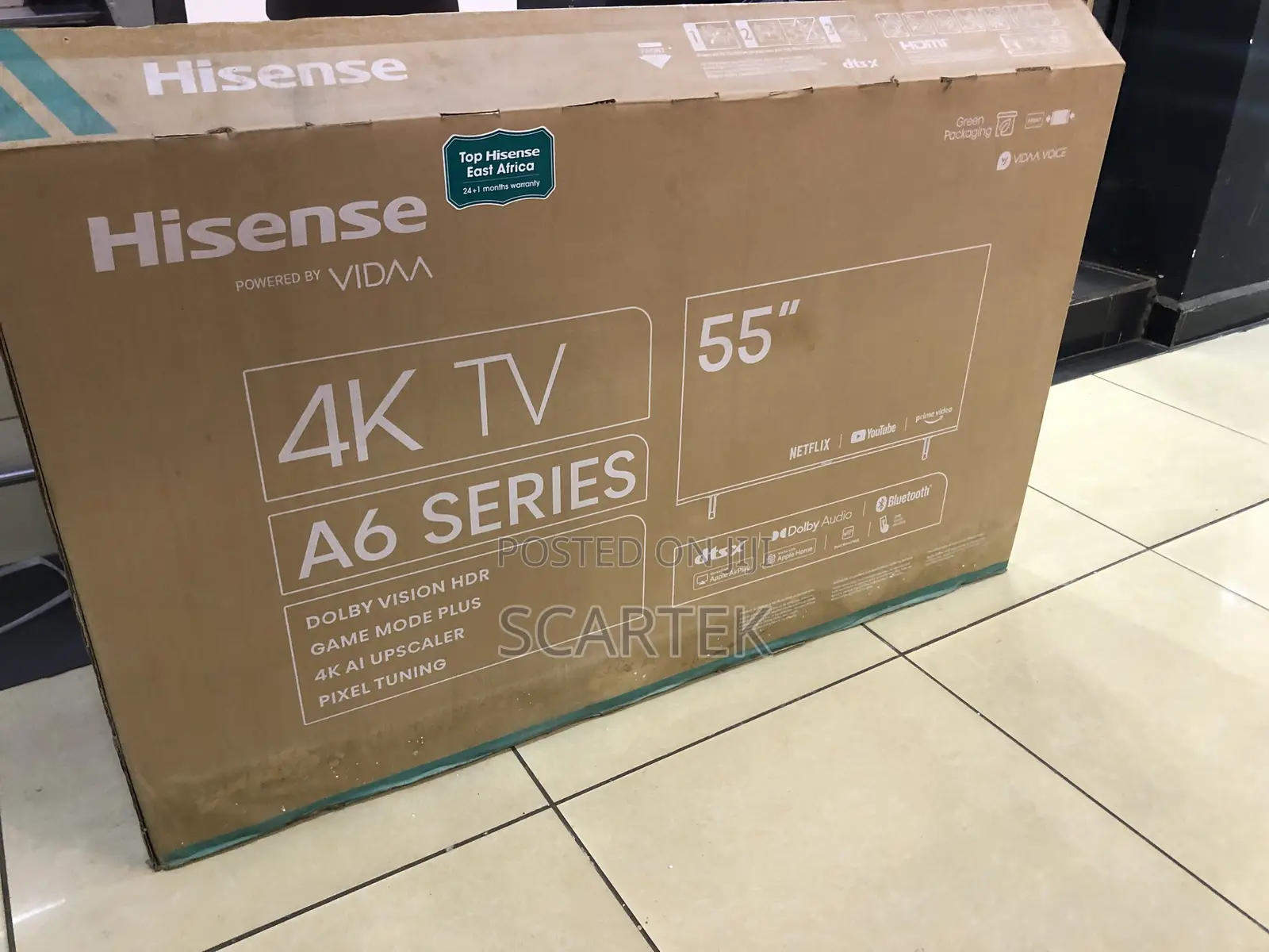 Hisense 55 Inch Frameless Tv