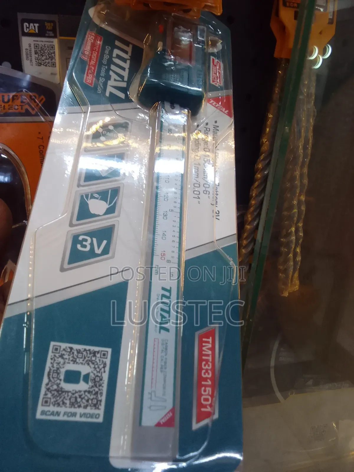 Total TMT331501 Plastic Digital Caliper 6"(150mm)