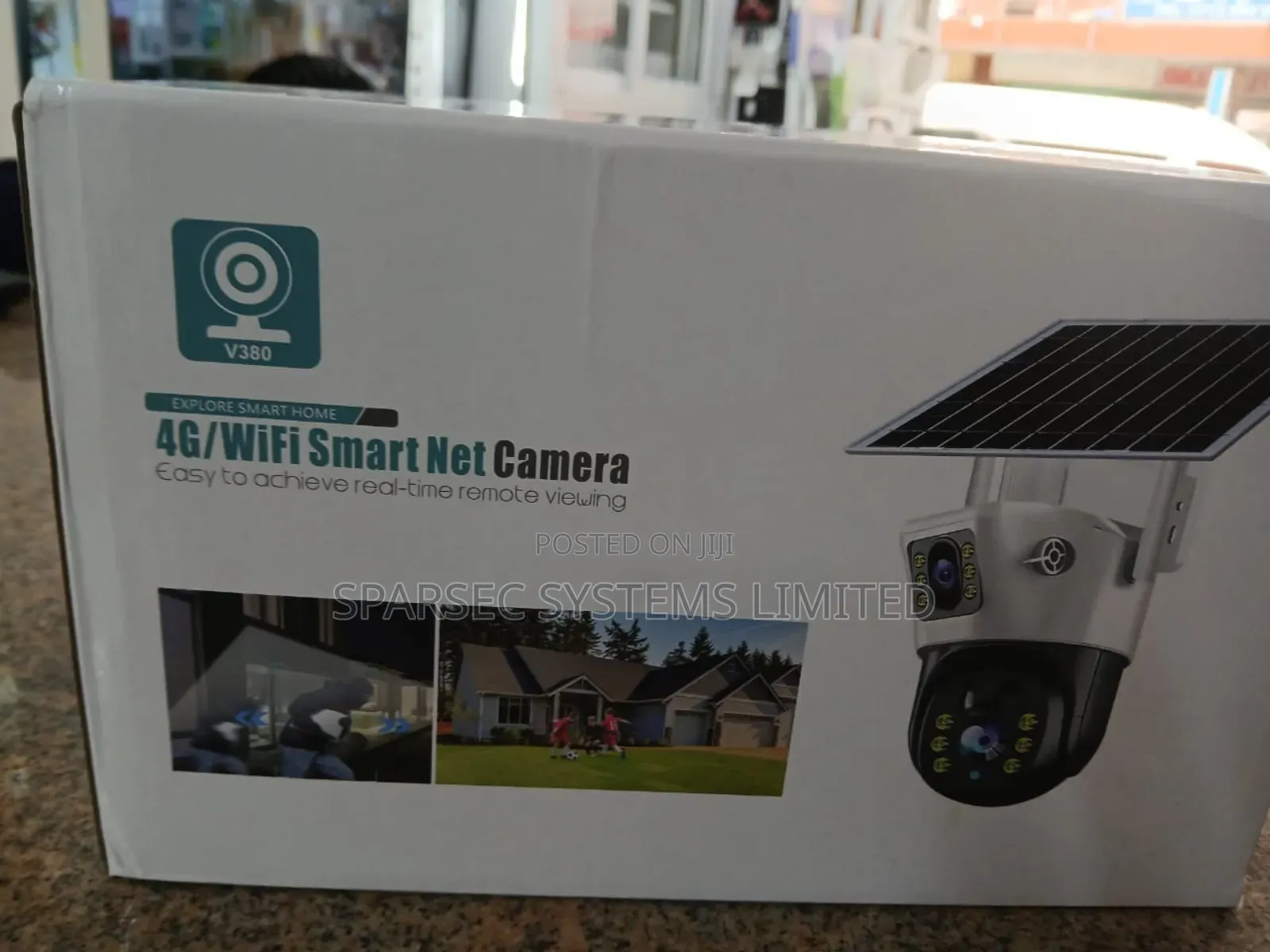 Solar Powered Smartnet Camera Dual Lens 4g
