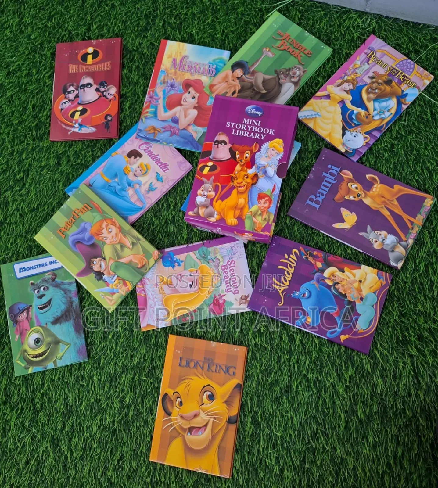 A Set of 12 Different Titles Disney Story Books