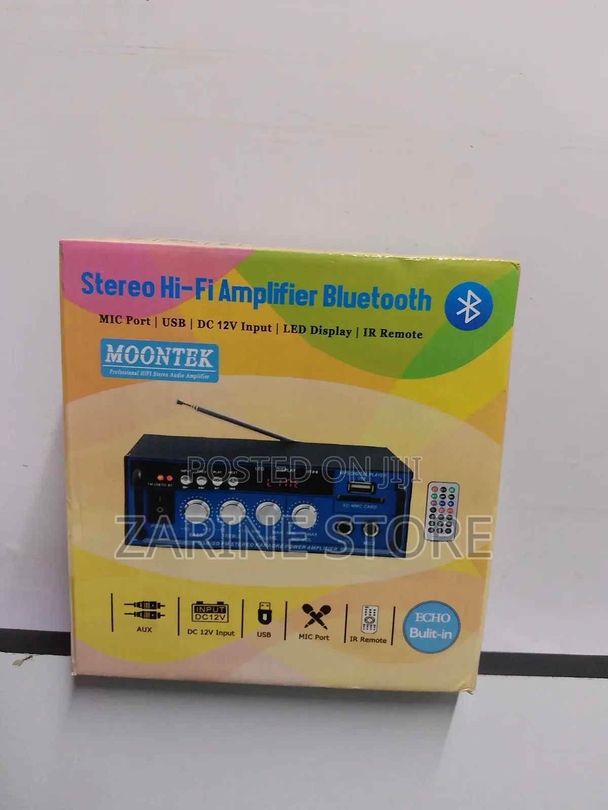 MT-05T Amplifier Moontek Speaker Impedance 4-10 Ohms